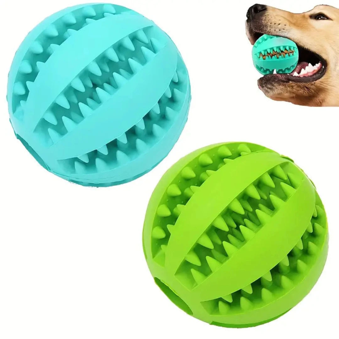 Bola de borracha natural - Limpa dentes