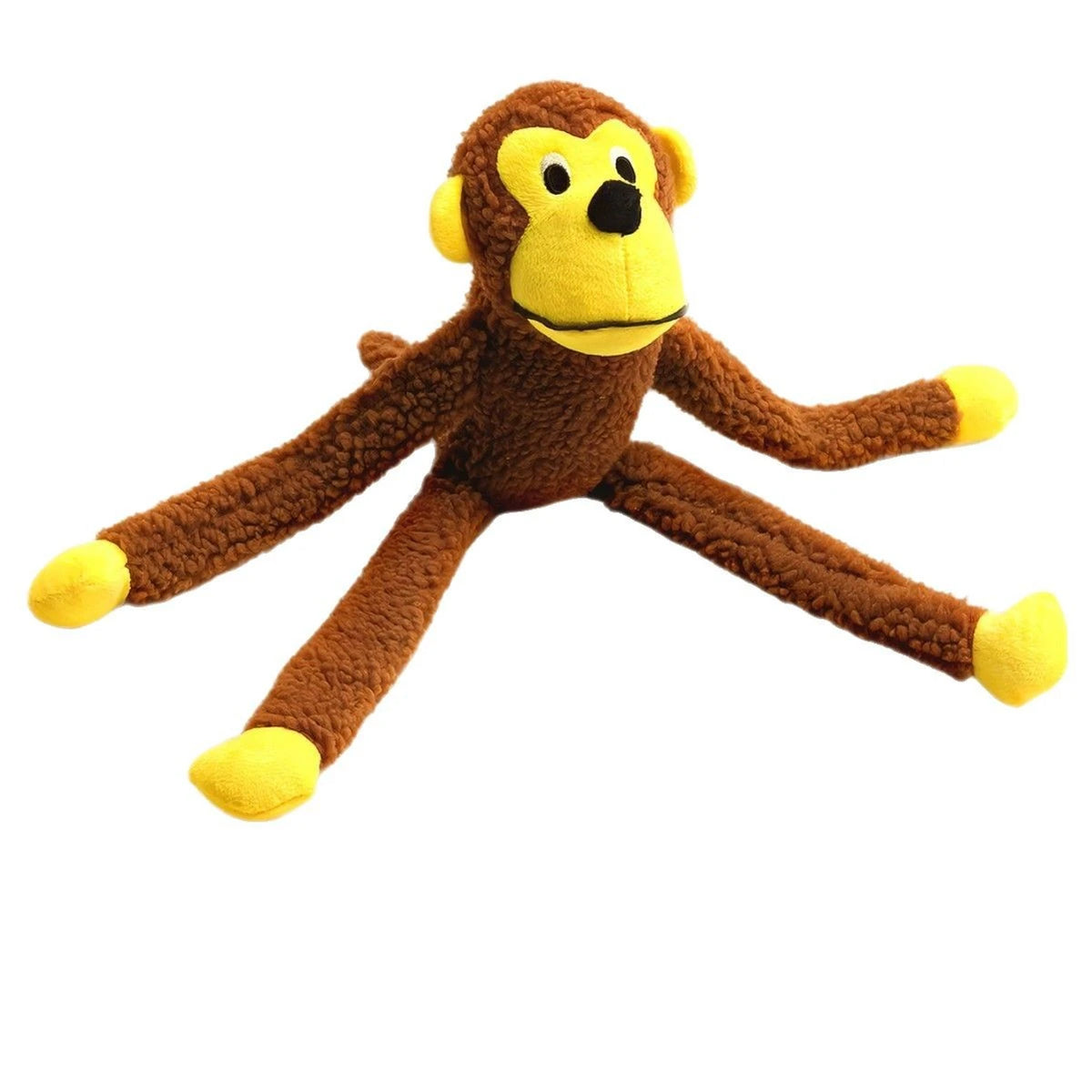 Macaco Pelúcia Marrom para Cães
